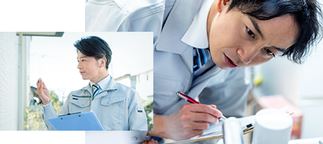 経験豊富なスタッフが対応